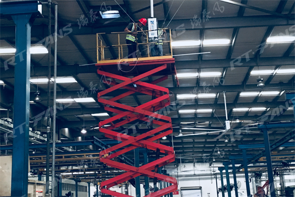 瑞泰風工業(yè)大型吊扇廠家案例圖