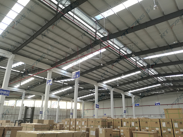 瑞泰風工業節能大風扇廠家案例圖